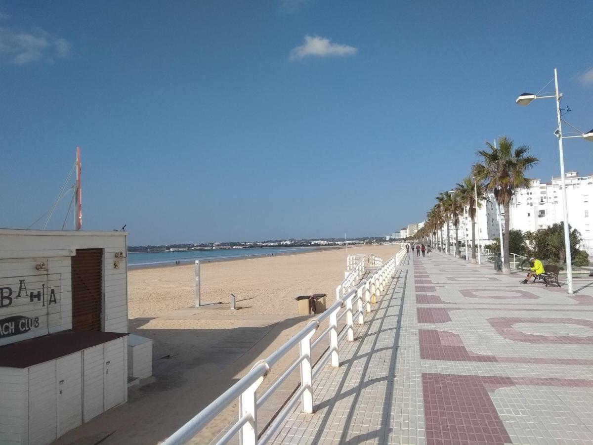 Primera Linea De Playa En Valdelagrana 엘푸에르토데산타마리아 외부 사진